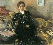 Lovis Corinth Portrat Frau Korfiz Holm oil painting